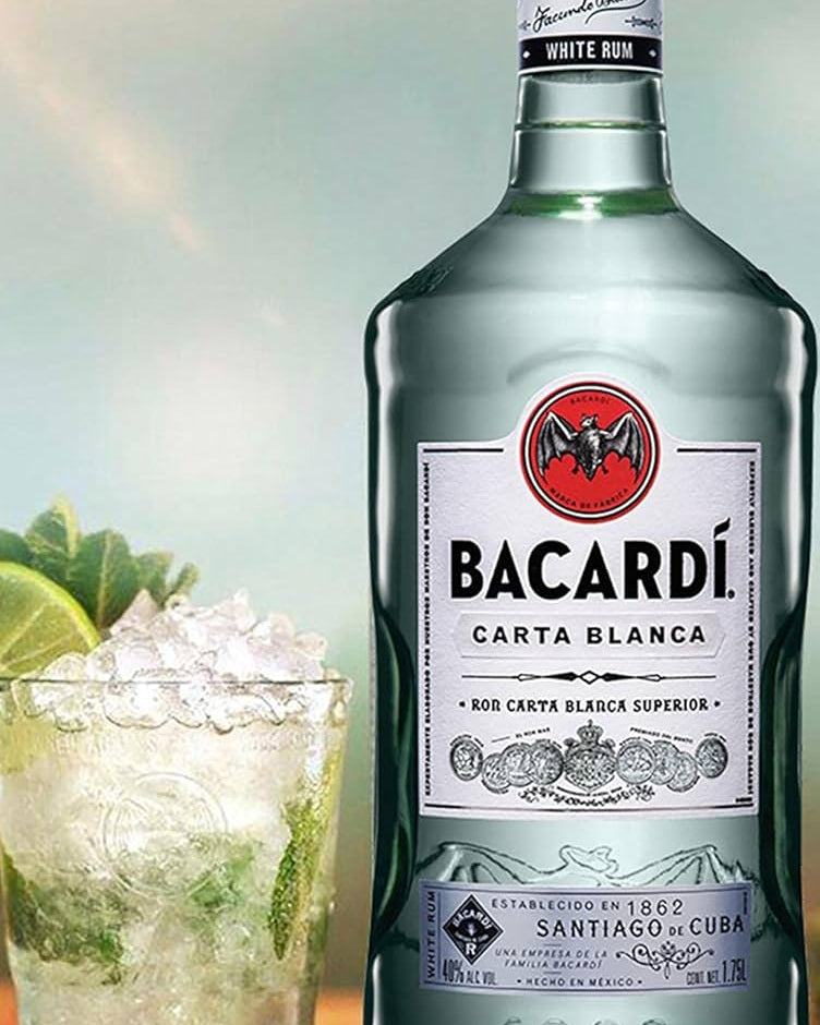 BACARDI RON BACARDÍ CARTA BLANCA 1750 ML